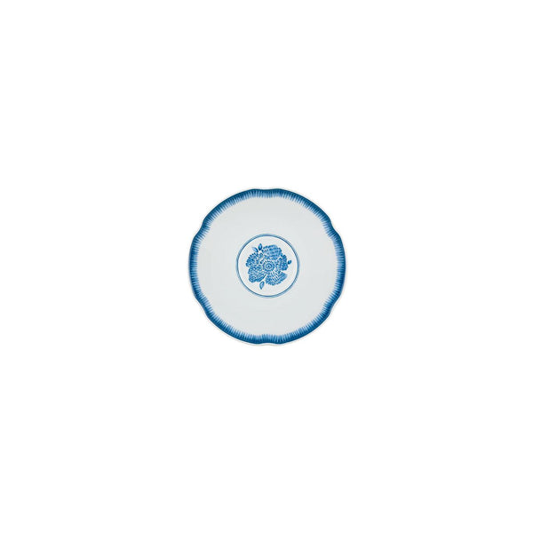 Load image into Gallery viewer, Vista Alegre Coralina Blue Tea Cup And Saucer, Set of 4
