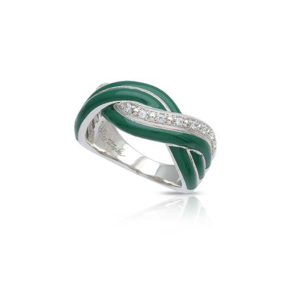 Belle Etoile Coronata Ring - Green