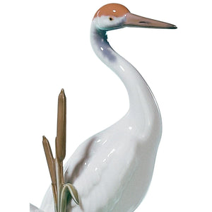Lladro Courting Cranes Sculpture