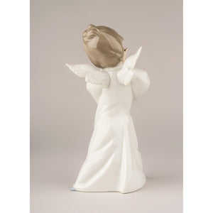 Lladro Mime Angel Figurine