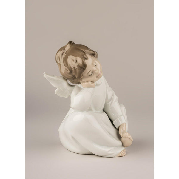Load image into Gallery viewer, Lladro Angel Dreaming Figurine
