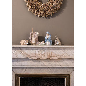 Lladro Ox Nativity Figurine