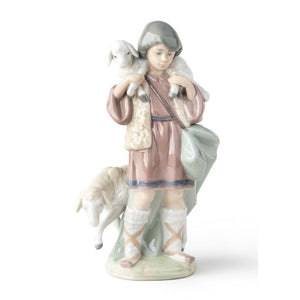 Lladro Shepherd Boy Nativity Figurine
