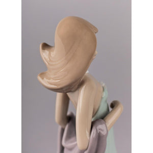 Lladro Ingenue Woman Figurine