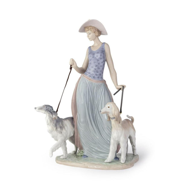 Load image into Gallery viewer, Lladro Elegant Promenade Woman Figurine
