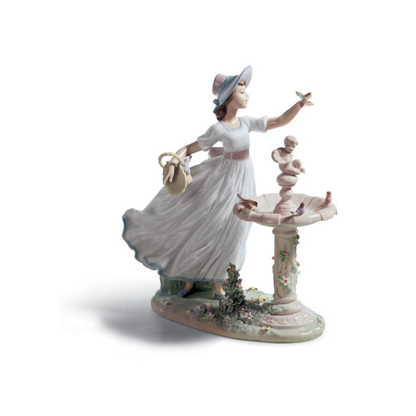 Load image into Gallery viewer, Lladro Spring Joy Girl Figurine
