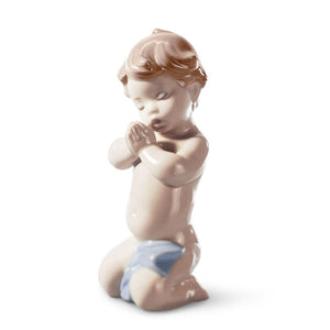 Lladro A Child's Prayer Boy Figurine