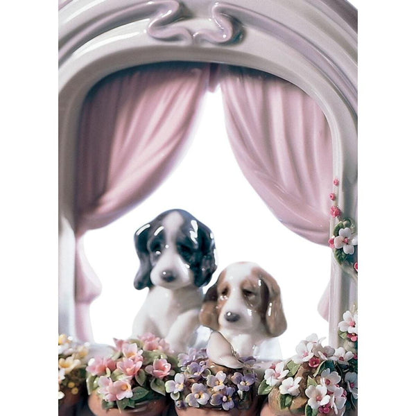 Load image into Gallery viewer, Lladro Please Come Home Dogs Figurine

