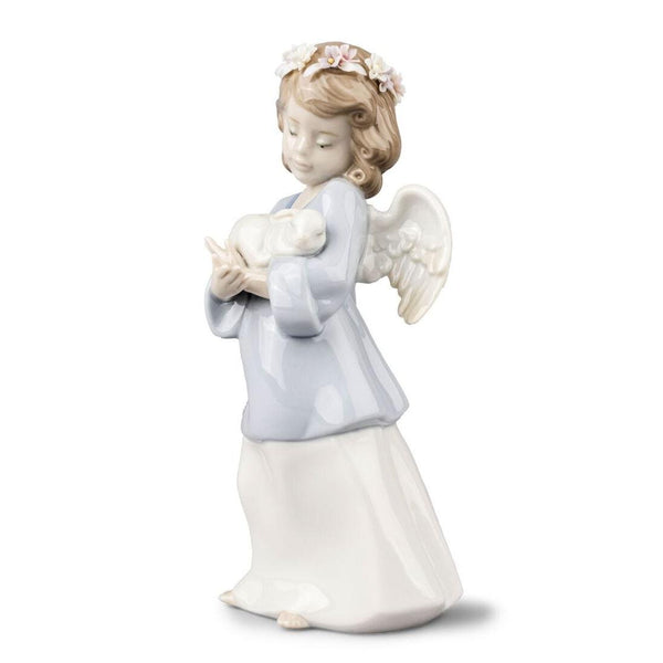 Load image into Gallery viewer, Lladro Heavenly Love Angel Figurine
