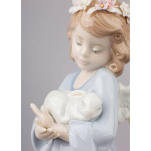Lladro Heavenly Love Angel Figurine