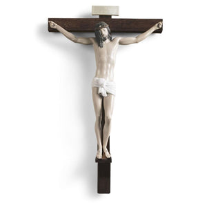 Lladro Our Saviour Crucifix Figurine Wall Art