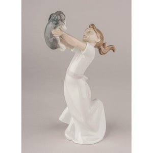Lladro The Best of Friends Girl Figurine