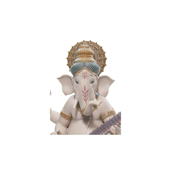Load image into Gallery viewer, Lladro Veena Ganesha Figurine
