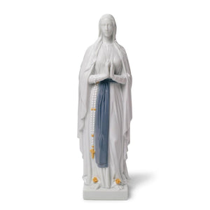 Lladro Our Lady of Lourdes Figurine