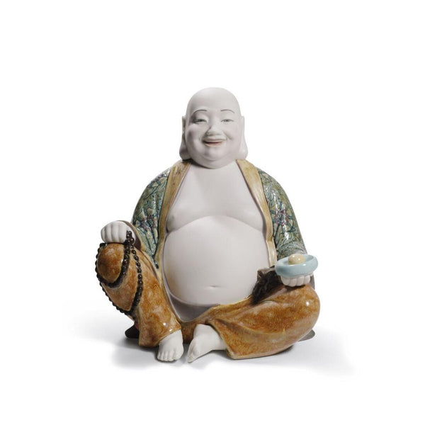 Load image into Gallery viewer, Lladro Happy Buddha Figurine
