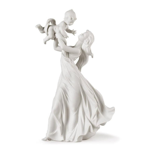 Lladro My Little Sweetie Mother Figurine - Matte White