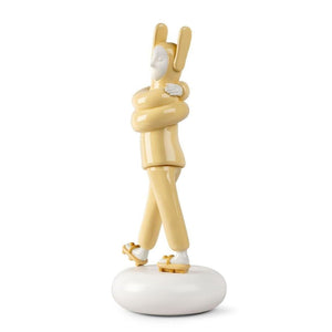 Lladro Embraced (Yellow) Sculpture