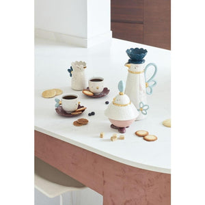 Lladro Set of 2 Cups and Saucers Kawki