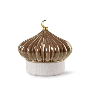 Lladro Majestic Nights Box with Plates (Brown)