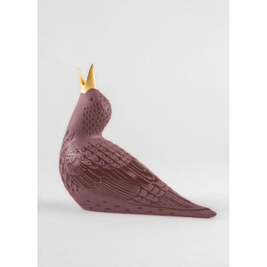 Lladro Starling I Figurine - Purple