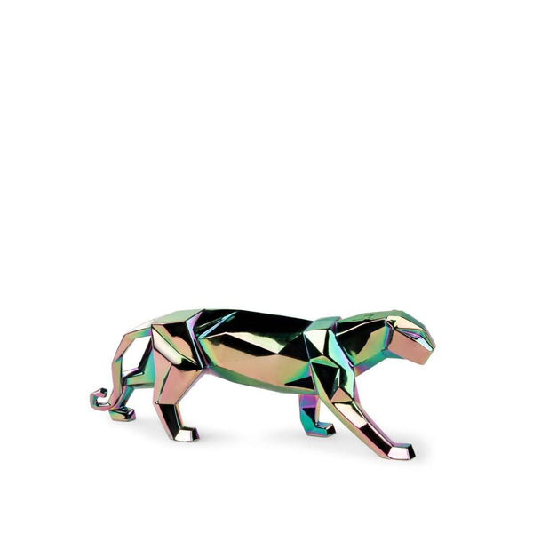 Load image into Gallery viewer, Lladro Panther Sculpture - Iridiscent
