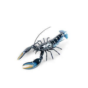 Lladro Lobster Sculpture - Blue