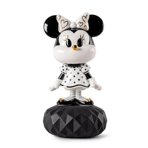 Lladro Minnie™ In Black and White Sculpture