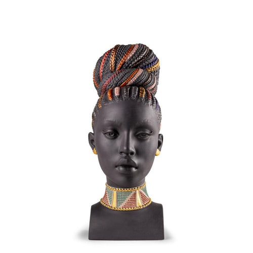 Lladro African Colors Sculpture