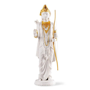 Lladro Rama Sculpture - Golden Luster