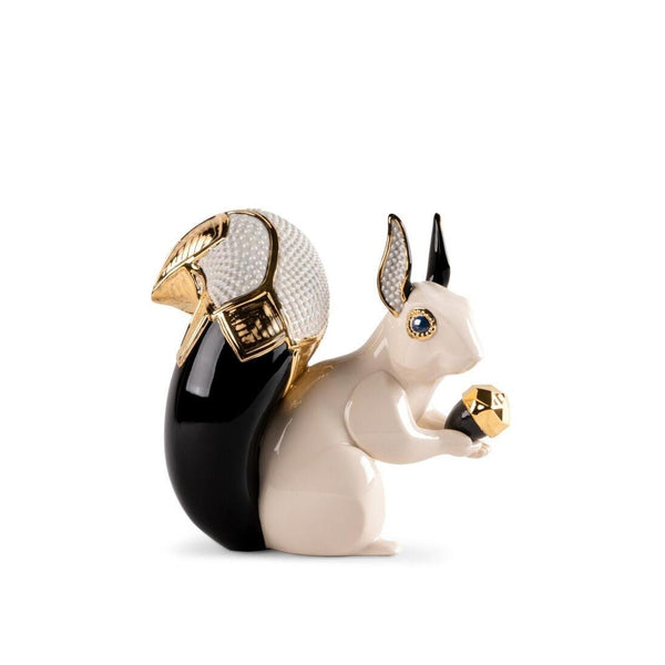 Load image into Gallery viewer, Lladro Squirrel Jewel Sculpture
