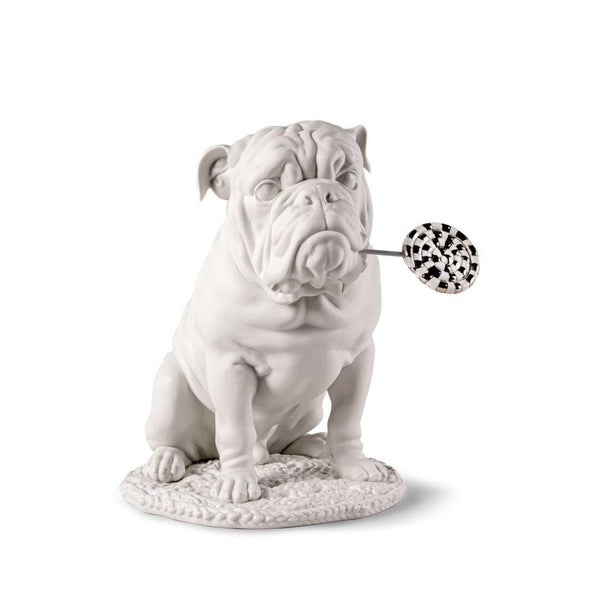 Load image into Gallery viewer, Lladro Bulldog with Lollipop Sculpture - Re-Deco
