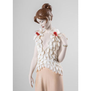 Lladro Exquisite Embroidery Sculpture - Limited Edition