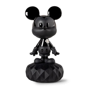 Lladro Mickey Total Black Sculpture
