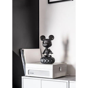 Lladro Mickey Total Black Sculpture