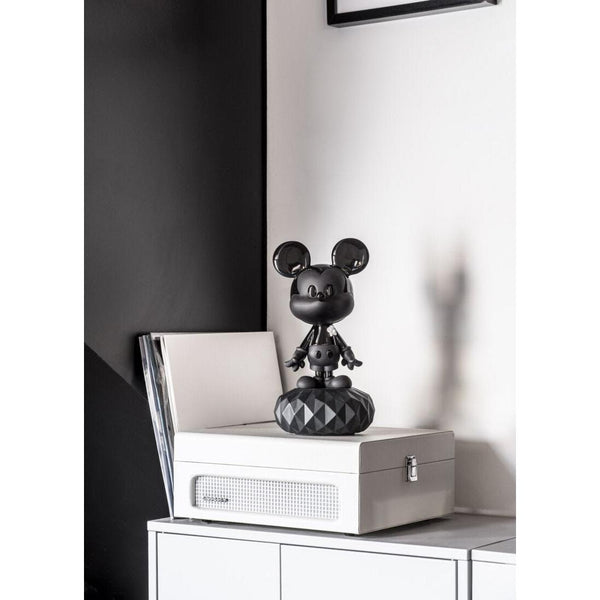 Load image into Gallery viewer, Lladro Mickey Total Black Sculpture
