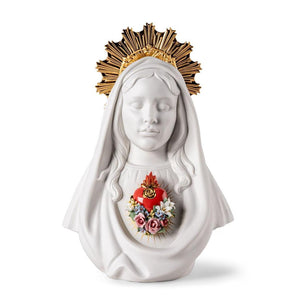 Lladro Immaculate Heart of Mary Sculpture