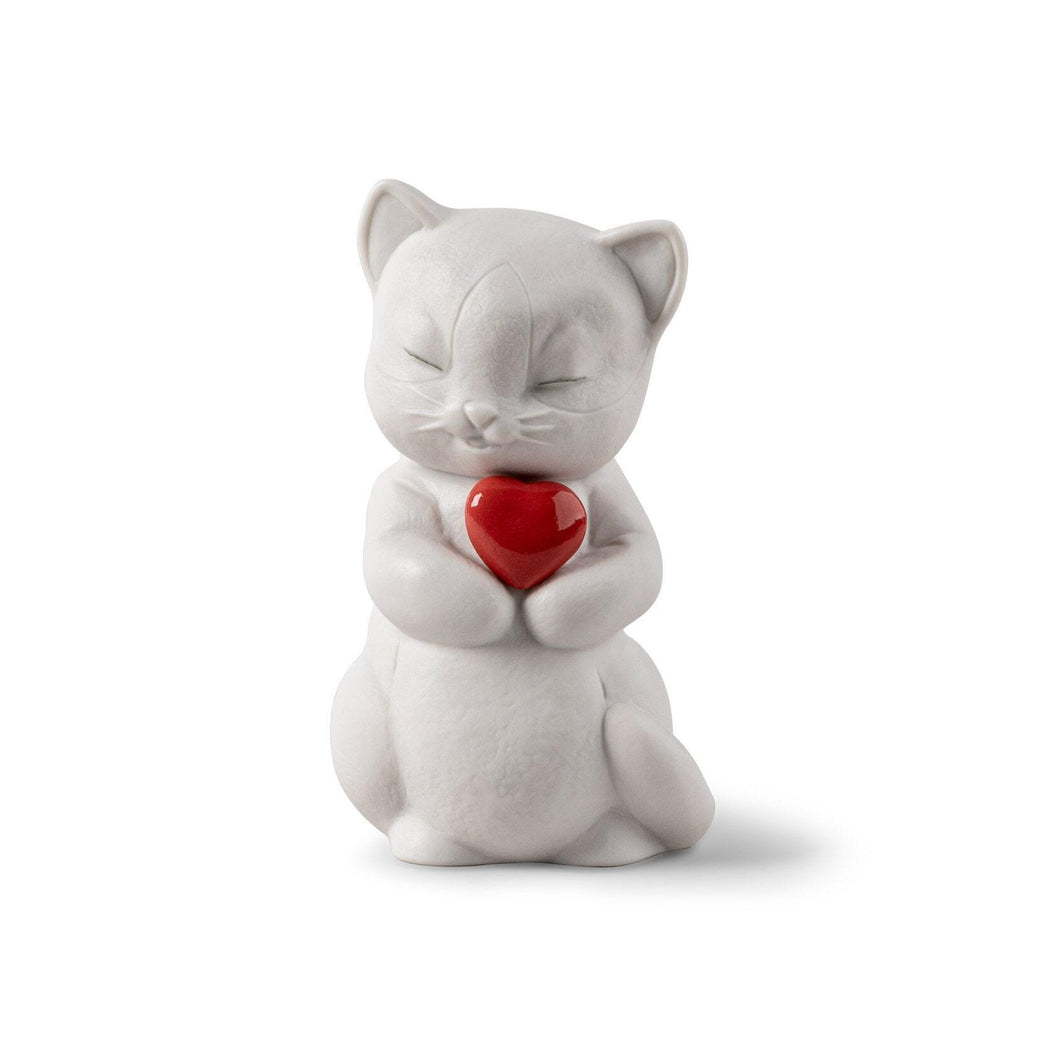 Lladro Whiskers-Playful Kitten Figurine