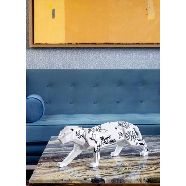 Load image into Gallery viewer, Lladro Jungle Panther Black Sculpture
