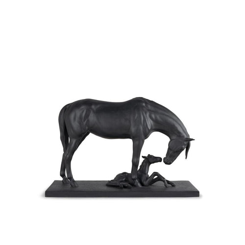 Lladro Mare and Foal