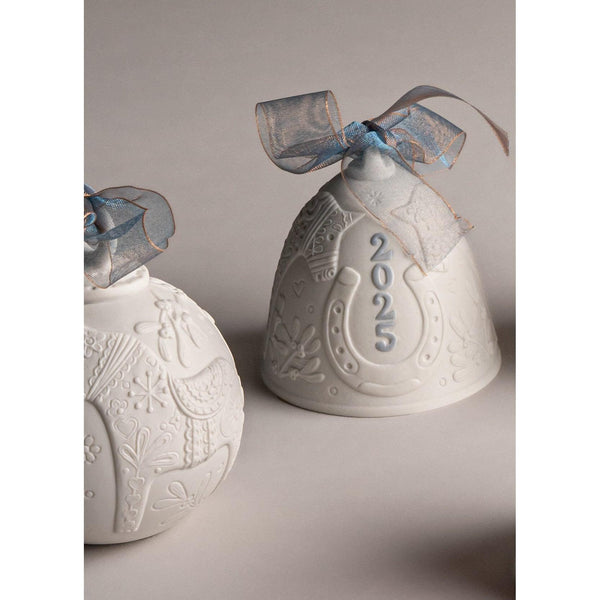 Load image into Gallery viewer, Lladro 2025 Christmas Bell Ornament
