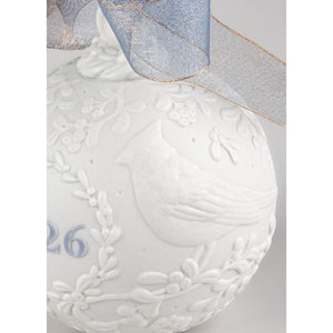 Lladro 2026 Christmas Ball Ornament - Limited Edition