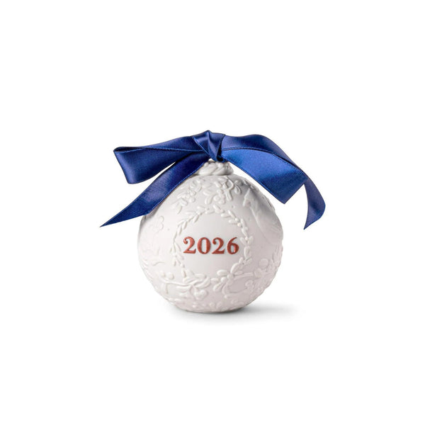 Load image into Gallery viewer, Lladro US Christmas Ball Ornament - 250th Anniversary - Limited Edition

