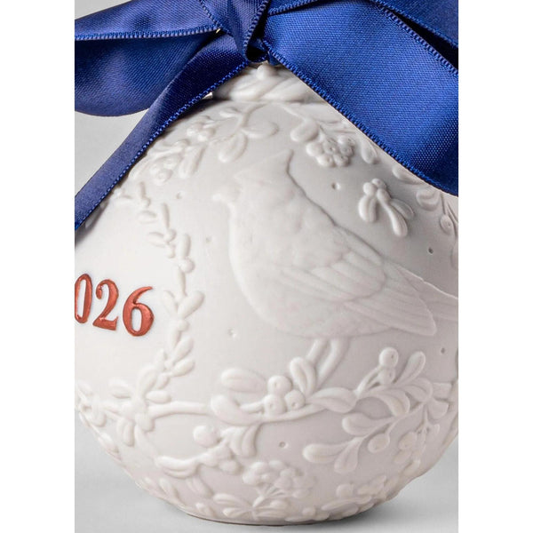 Load image into Gallery viewer, Lladro US Christmas Ball Ornament - 250th Anniversary - Limited Edition
