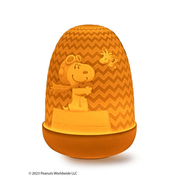 Load image into Gallery viewer, Lladro Snoopy Dome Table Lamp
