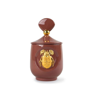 Lladro Scarab Candle Luxurious Animals - Moonlight Scent