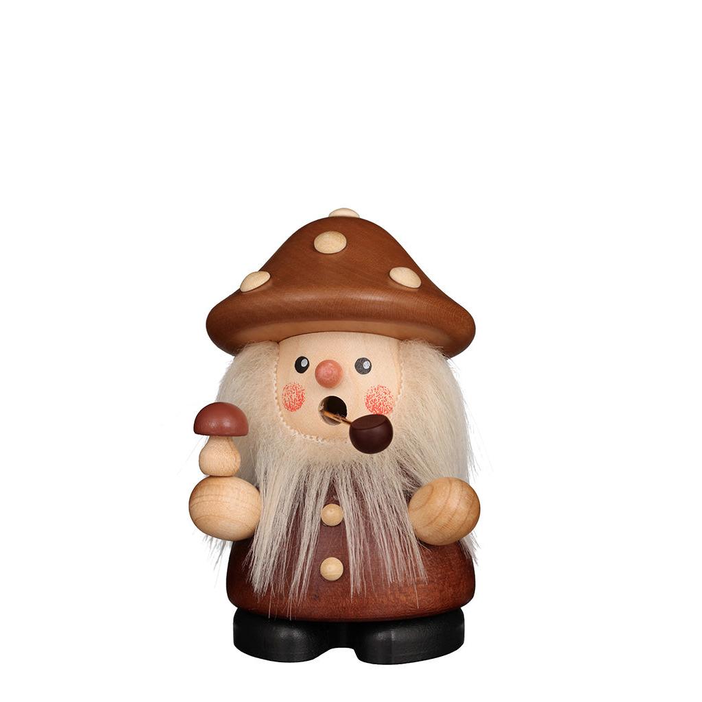 Christian Ulbricht Incense Smoker - Mushroom Man (Natural) - 3.7
