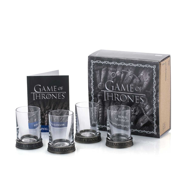 Load image into Gallery viewer, Royal Selangor Game of Thrones - Shot Glasses - Set of 4
