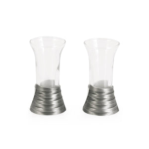 Royal Selangor Weave Shot Glass Pair