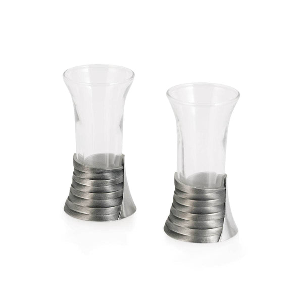 Load image into Gallery viewer, Royal Selangor Weave Shot Glass Pair
