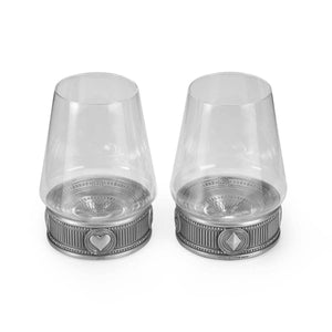 Royal Selangor Ace Glass And Cooling Coaster Pair